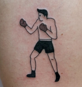 boxer tattoo