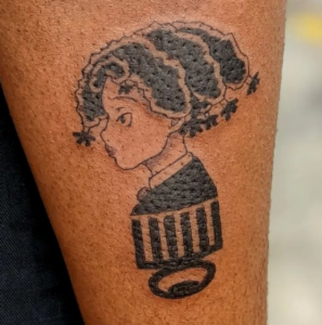 anime character canary tattoo